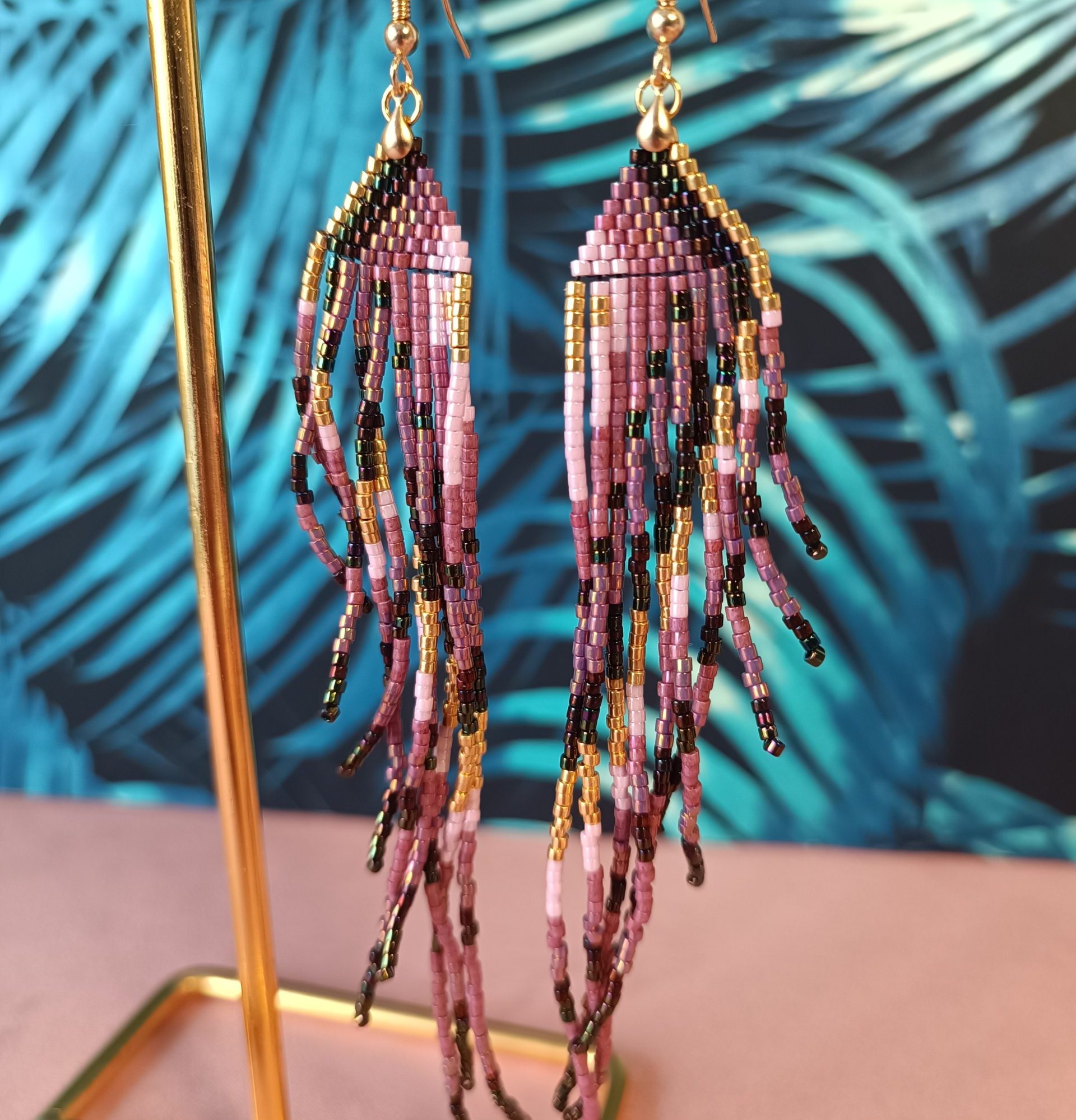 Boucle d'oreille pendante
