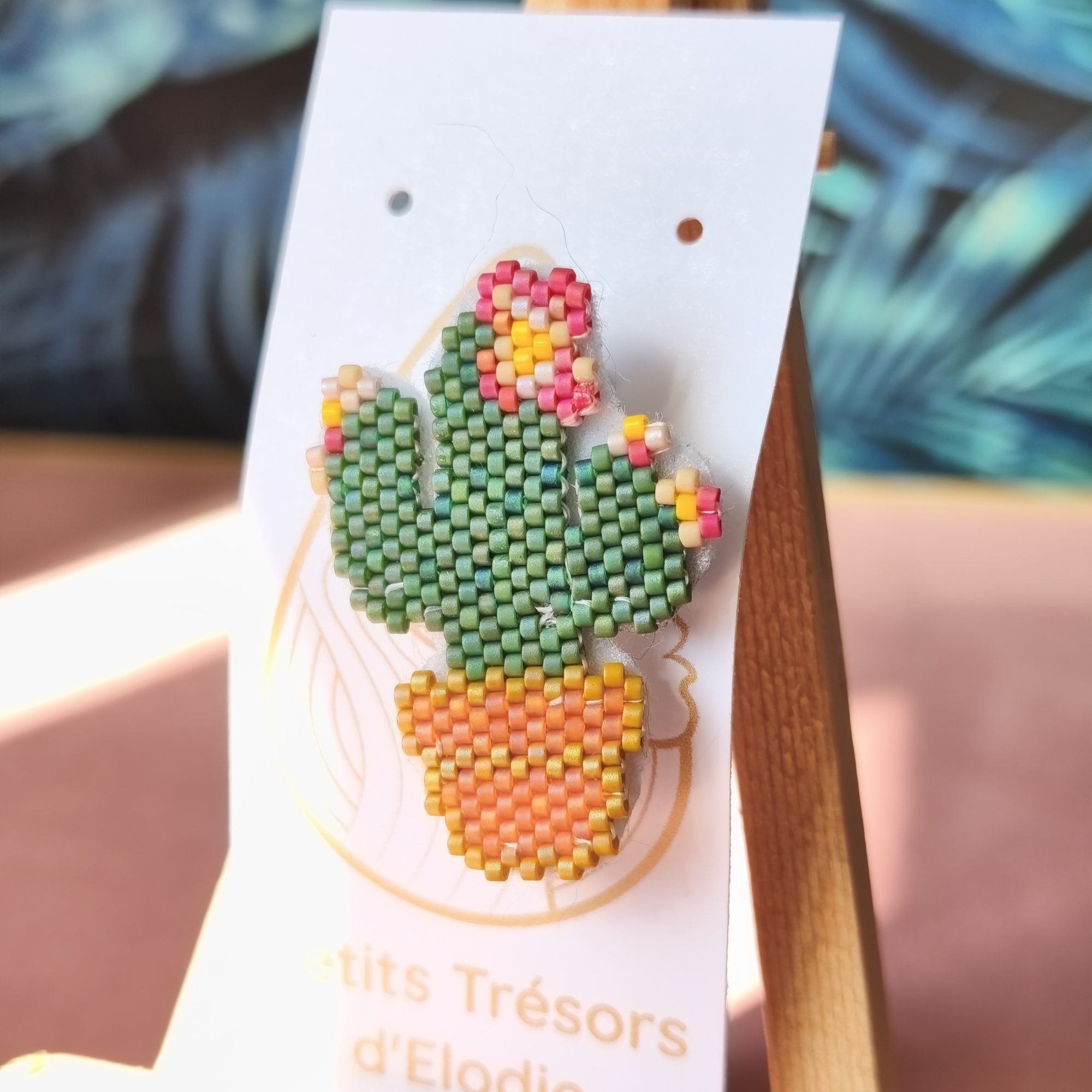 Broche Cactus